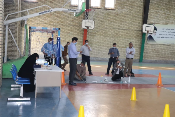 برگزاری مسابقات تیراندازی کارکنان، به مناسبت هفته تربیت بدنی 7