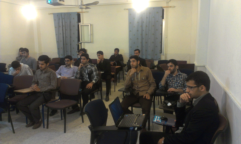 جلسه بصیرتی ،معرفتی و تربیتی سرگروه های حلقه های صالحین  بسیج دانشجویی پردیس دکتر شریعتی  مازندران با حضور جناب آقای عمویی